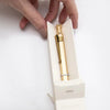 Bespoke Letterpress - Solid Brass Hexagonal Pen