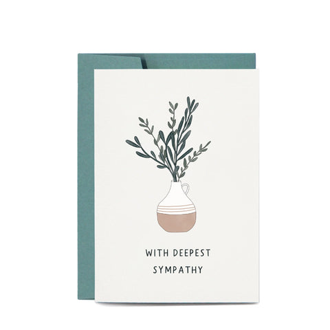 In The Daylight - Sympathy Card - With Deepest Sympathy