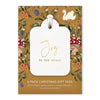 Bespoke Letterpress - Christmas Gift Tags - Pack of 6 - Joy to the world
