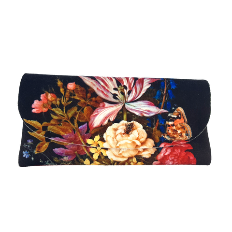 Colorathur - Velour Glasses Case - Envelope Style - Bosschaet - Still Life with Flowers