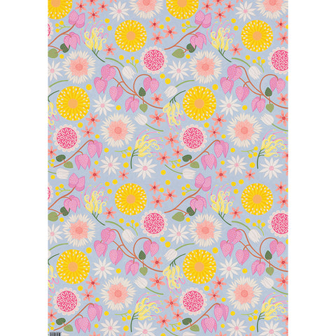 Claire Ishino - Wrapping Paper (Folded) - Wildflower Moorland
