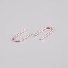 Ayana Jewellery - Thread Through Earrings - Rose Gold