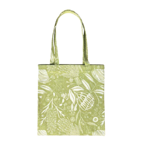 Print Ink Studio - Cotton Tote Bag - Natives - Lime