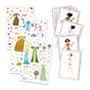 Djeco - Dresses Through the Seasons - Stickers & Paper Dolls Set