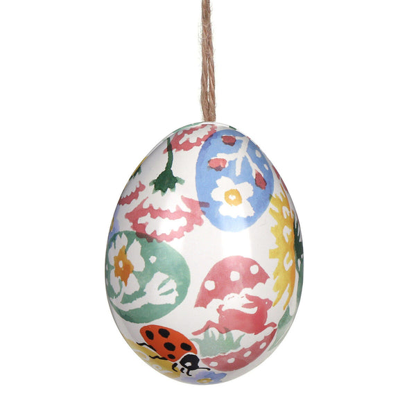Emma Bridgewater Easter Egg Tin Blackbird & Fox