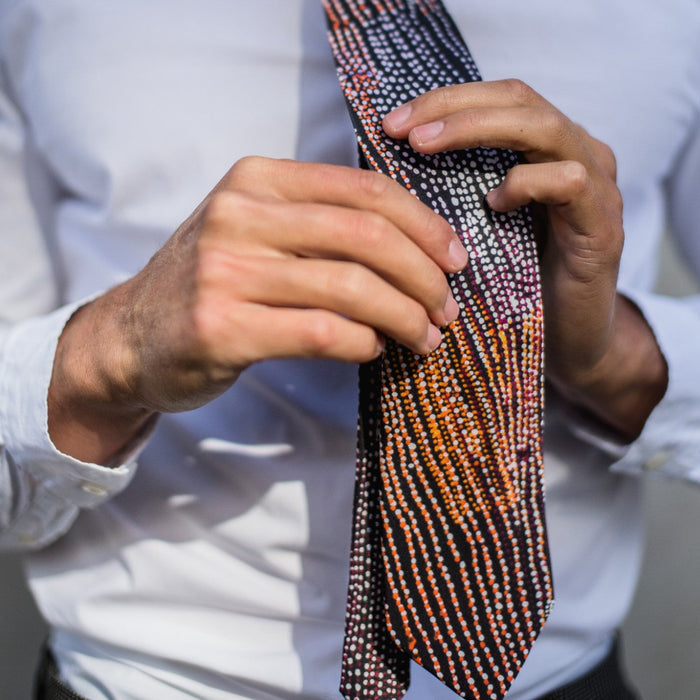 One Of Twelve - Tie - Minyawe Miller