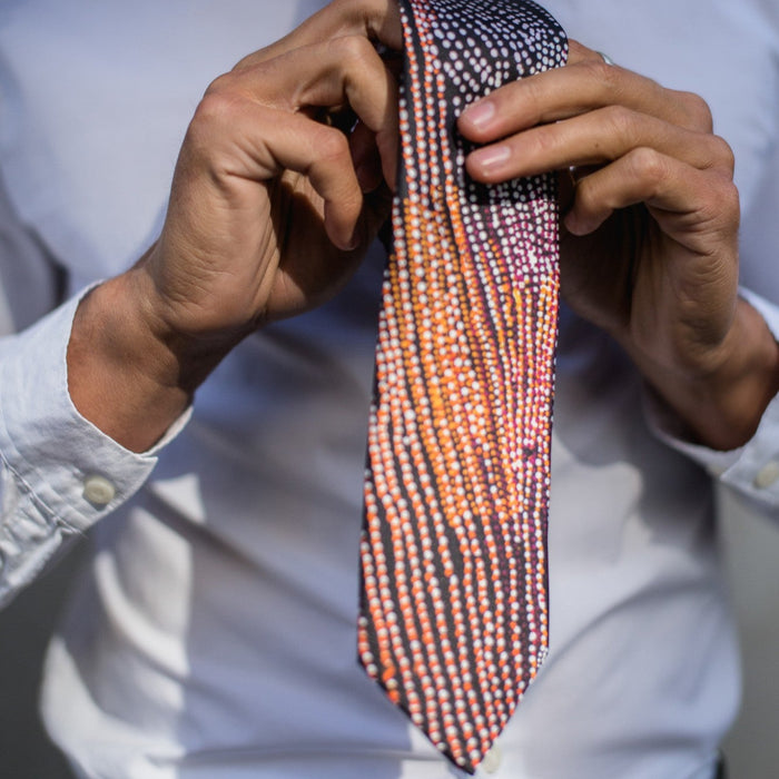 One Of Twelve - Tie - Minyawe Miller