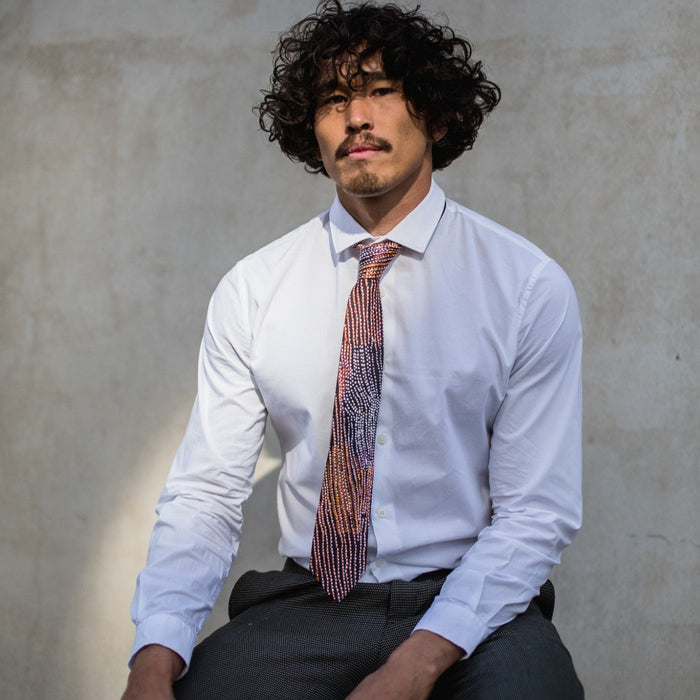 One Of Twelve - Tie - Minyawe Miller