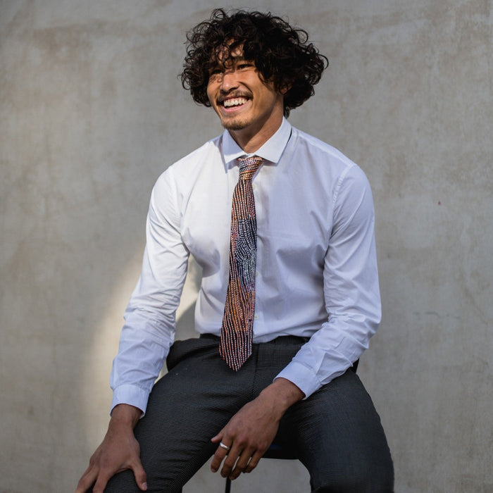 One Of Twelve - Tie - Minyawe Miller