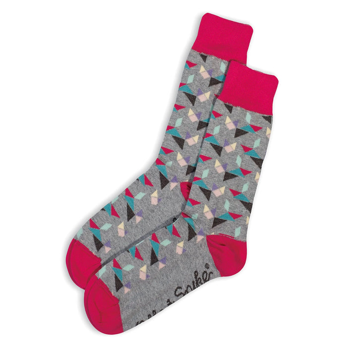 Otto & Spike - Kitty Socks - Grey Marle