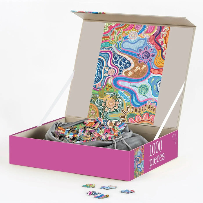 Journey of Something - 1000 Piece Puzzle -Colourful Life - Ashleigh Anne Bruza