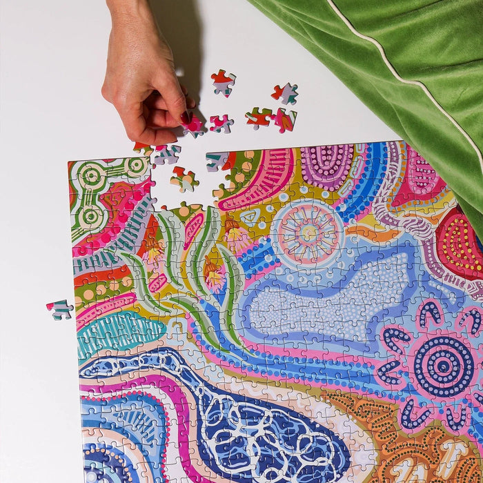 Journey of Something - 1000 Piece Puzzle -Colourful Life - Ashleigh Anne Bruza
