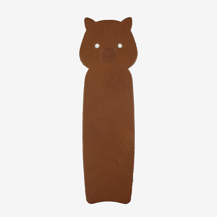 Corban & Blair - Leather Bookmark - Wombat