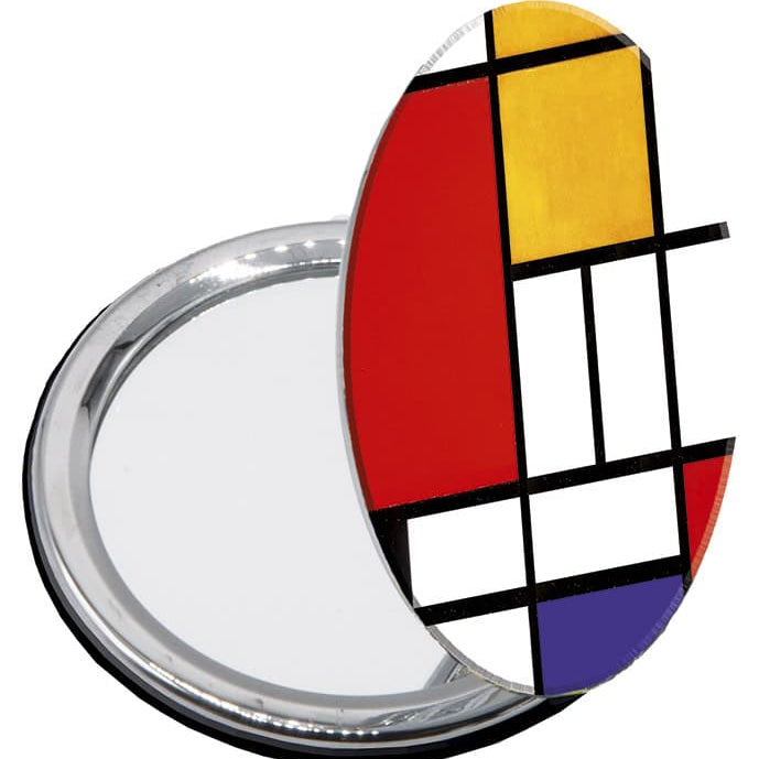 Pocket Mirror - Mondrian - Composition