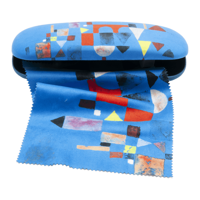 Plumeria - Hard Glasses Case with Microfibre Cloth - Klee - Red Bridge