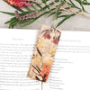 Buttonworks - Timber Bookmark - Coloured Wildflowers