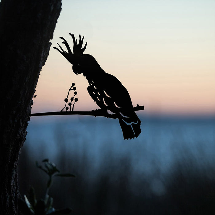 Metalbird - Garden Art - Cockatoo