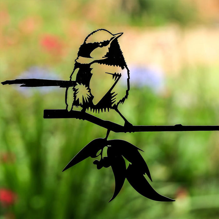 Metalbird - Garden Art - Blue Wren