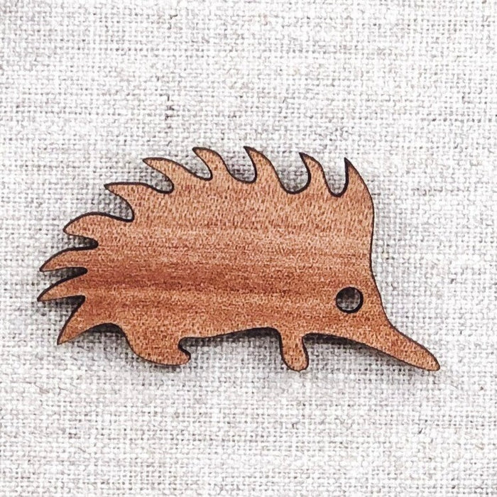 Buttonworks - Timber Magnet - Echidna