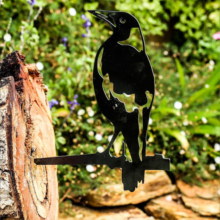 Metalbird - Garden Art - Magpie - Large