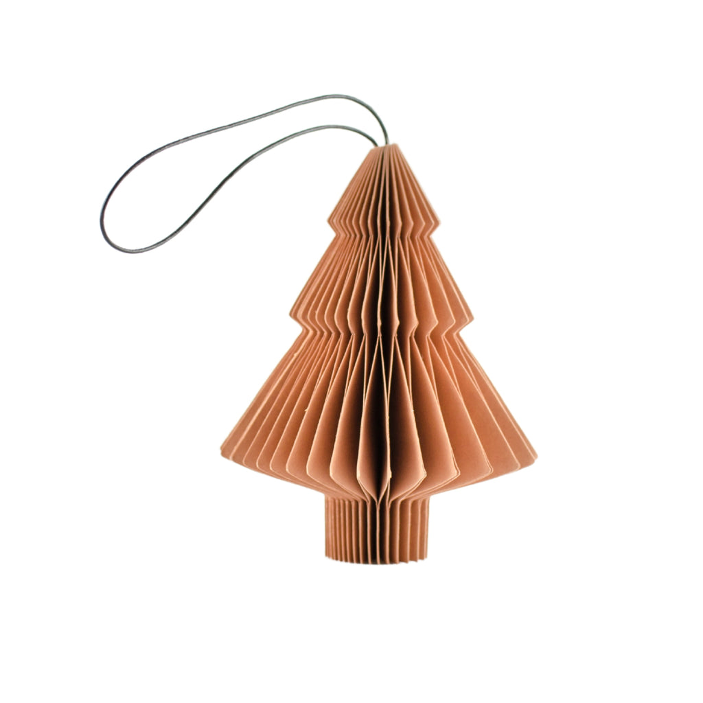 Nordic Rooms - Paper Ornament - Tree - Clay