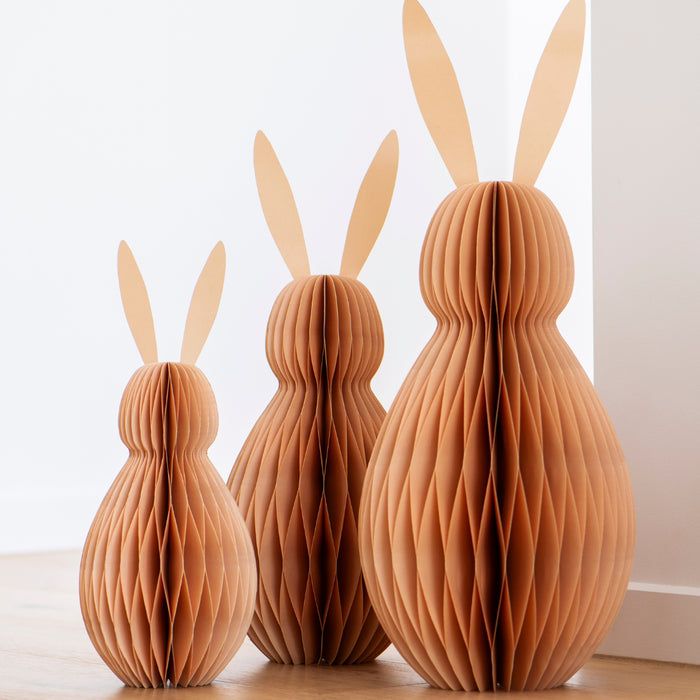 Nordic Rooms - Standing Easter Bunny - Honey - 36 cm