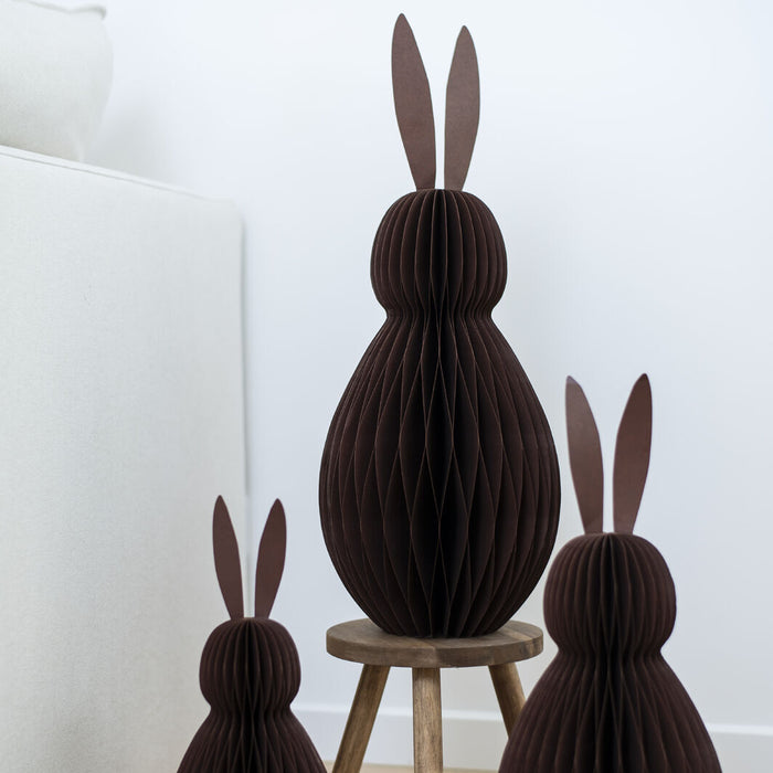 Nordic Rooms - Standing Easter Bunny - Cocoa - 56cm