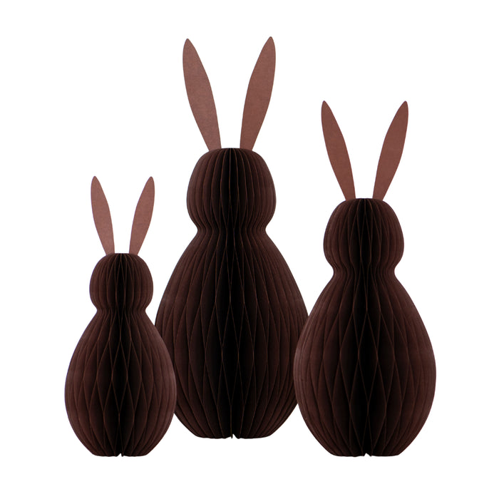 Nordic Rooms - Standing Easter Bunny - Cocoa - 56cm