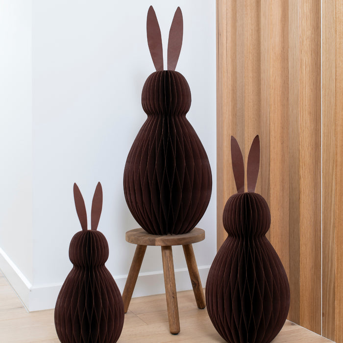 Nordic Rooms - Standing Easter Bunny - Cocoa - 56cm