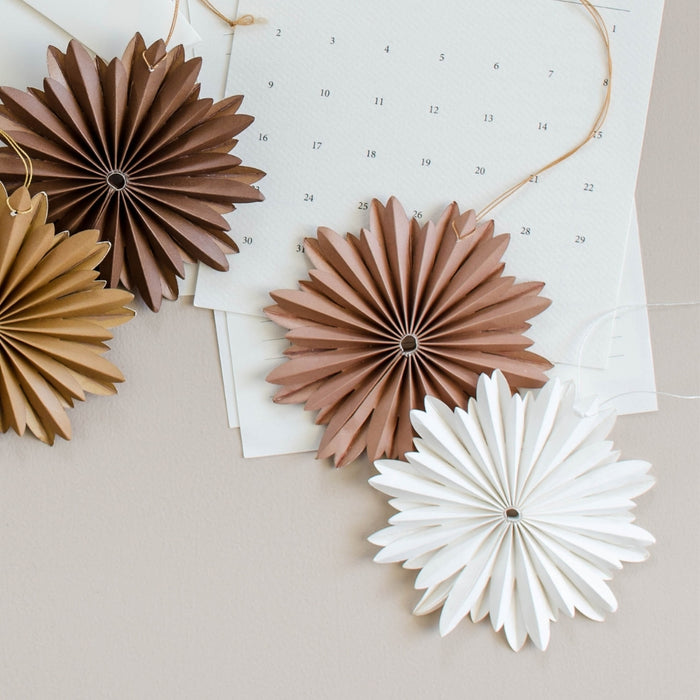 Nordic Rooms - Paper Ornament - Star - Clay