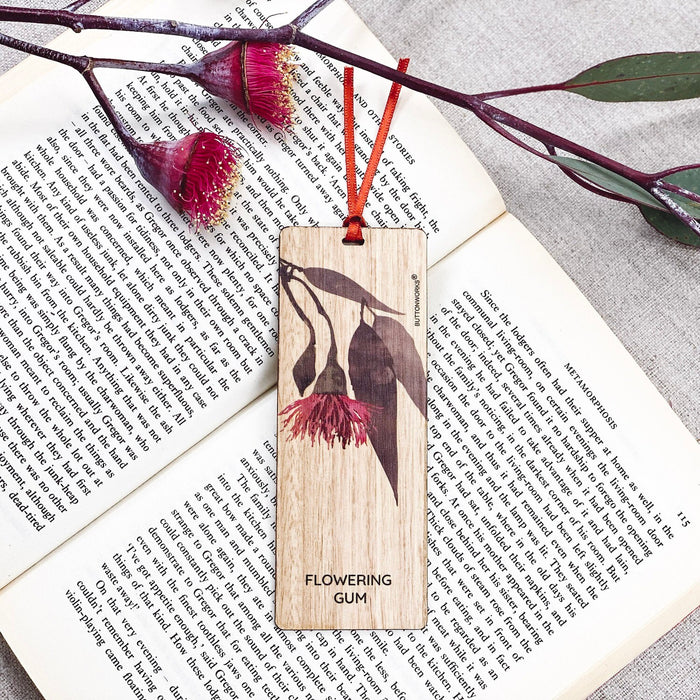 Buttonworks - Timber Bookmark - Coloured Gum