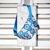 LOQI - Recycled Cross Body / Bum Bag - Kirsten Nangala Egan - Water Dreaming Blue