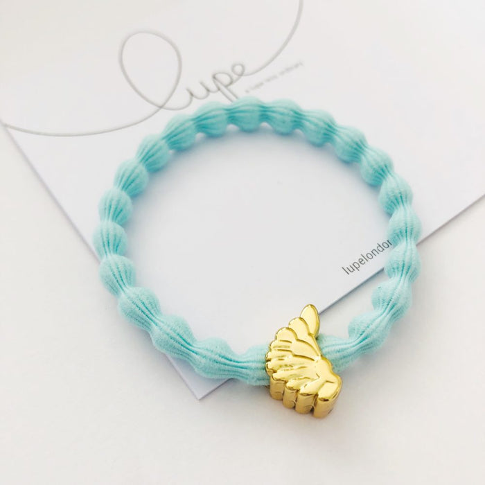 Lupe - Hair Tie / Bracelet - Aqua