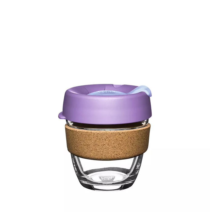 KeepCup Brew - Glass & Cork Coffee Cup - Moonlight