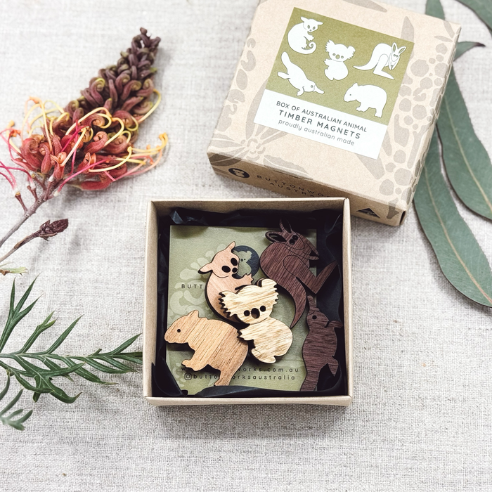 Buttonworks - Box of Magnets - Animals