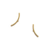 rbcca kstr - Arch Studs - Gold Plated Sterling Silver