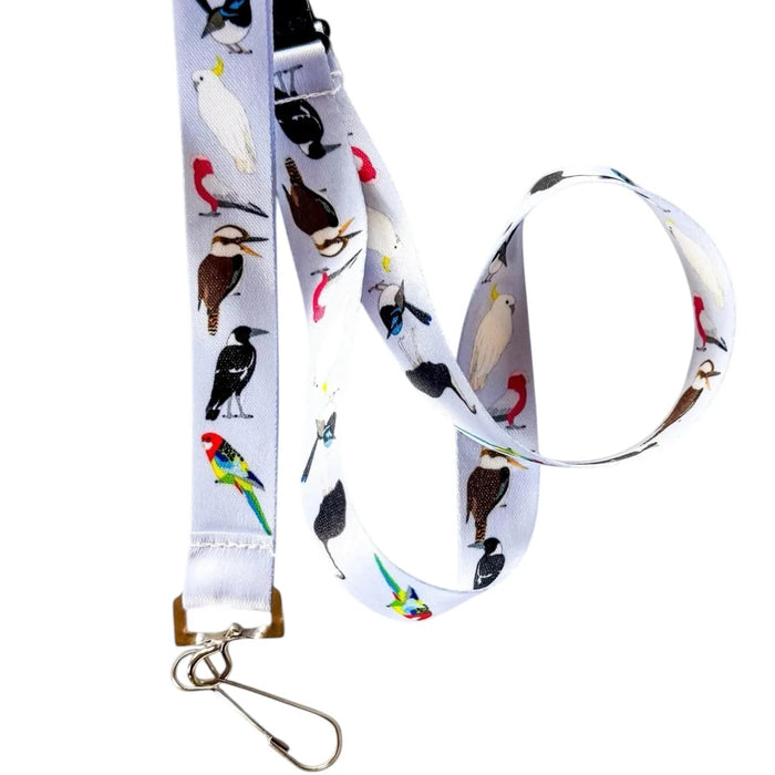Red Parka - Lanyard - Aussie Birds