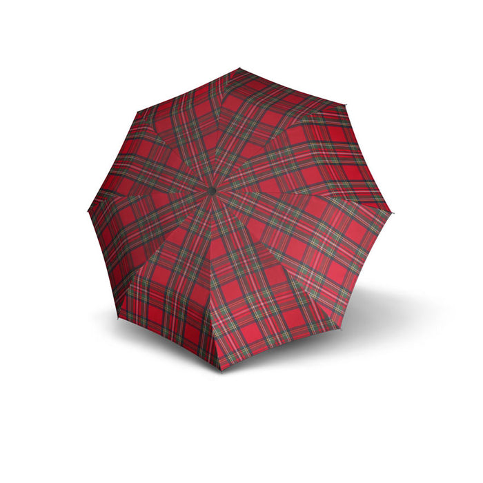 Doppler - Large Carbonsteel Long Umbrella - Woven Check Zwolf