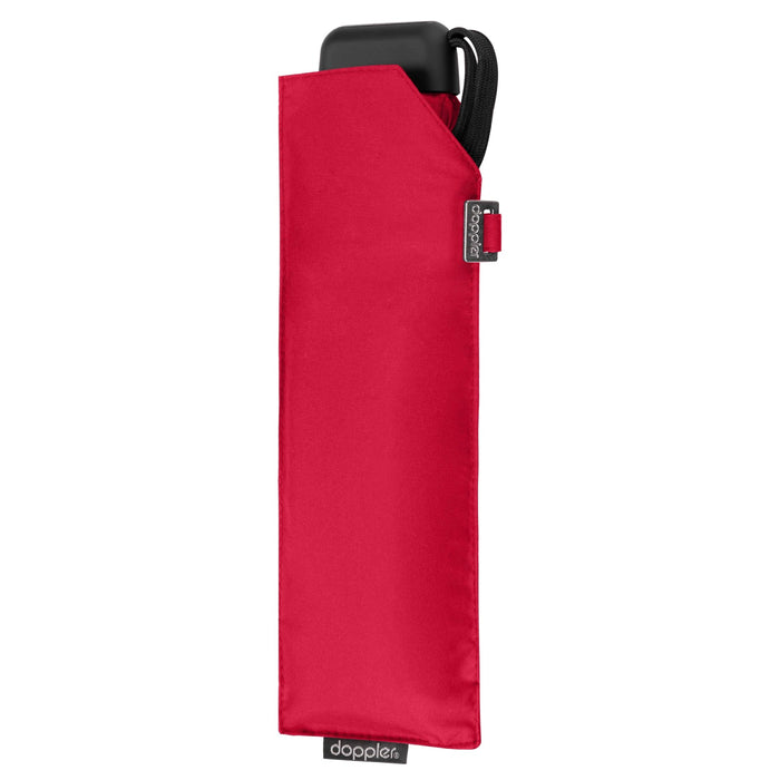 Doppler - Carbonsteel Mini Slim Umbrella - Red