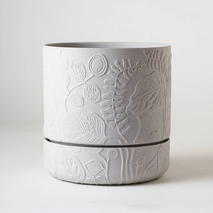 Angus & Celeste - Folia Plant Pot - Grey