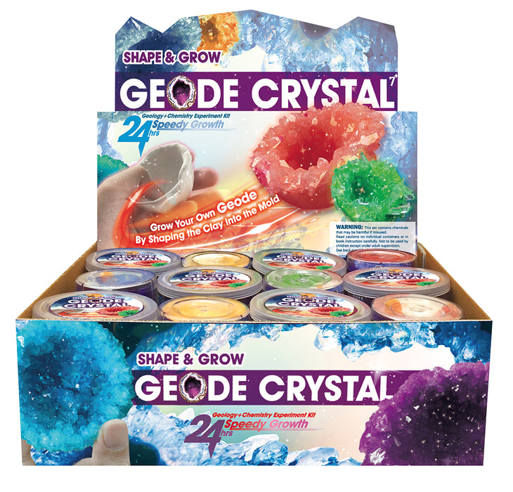 Shape & Grow - Grow Your Own Geode Crystal