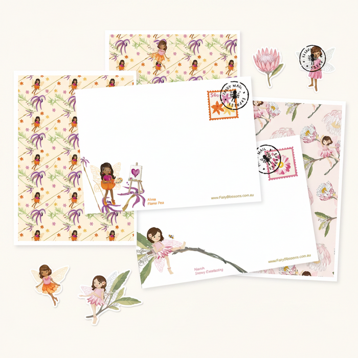 Fairy blossoms - Set of 6 Postcards