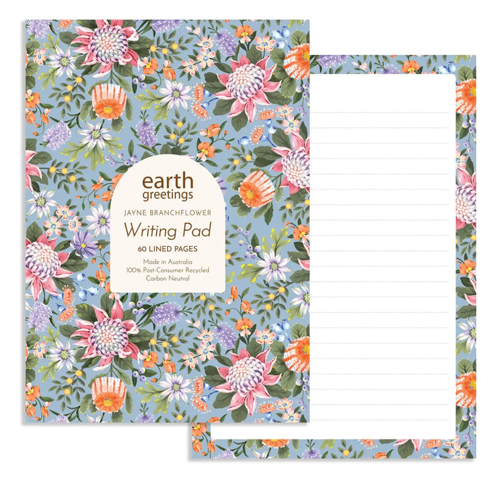 Jayne Branchflower - Writing Pad - Abundance - A5