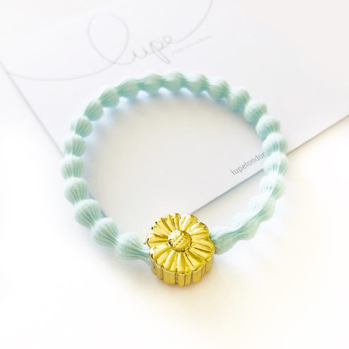 Lupe - Hair Tie / Bracelet - Aqua