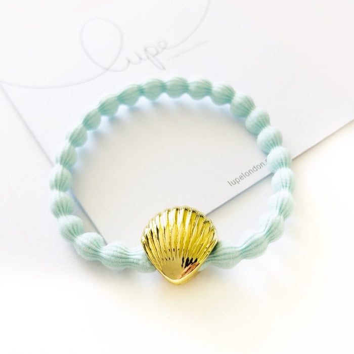 Lupe - Hair Tie / Bracelet - Aqua