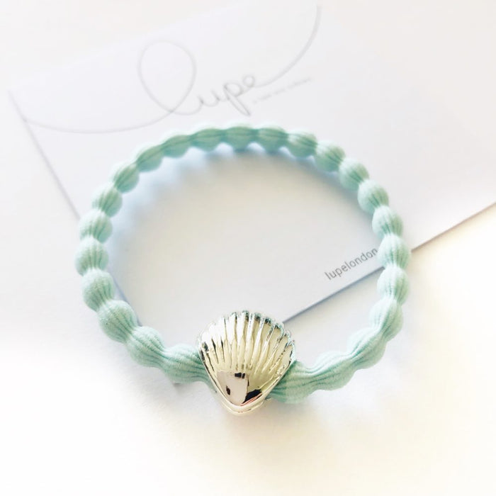 Lupe - Hair Tie / Bracelet - Aqua