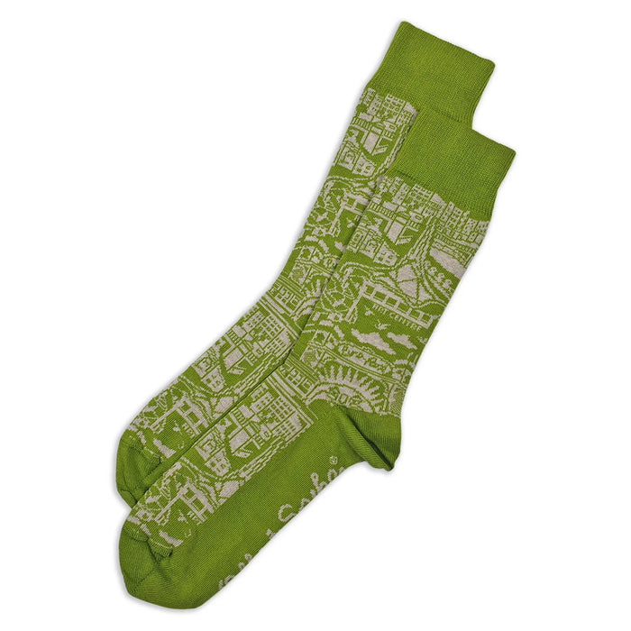 Otto & Spike - Melbourne Socks - Apple Green