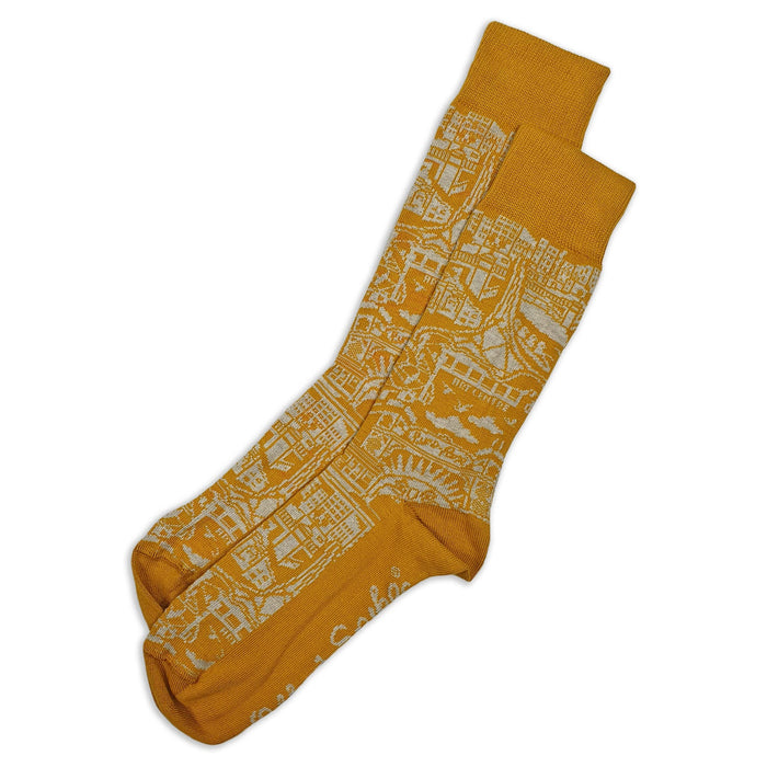 Otto & Spike - Melbourne Socks - Mustard