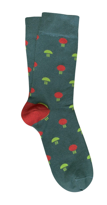 Tightology - Allegro - Cotton Socks - Green