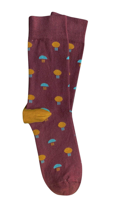 Tightology - Allegro - Cotton Socks - Mauve